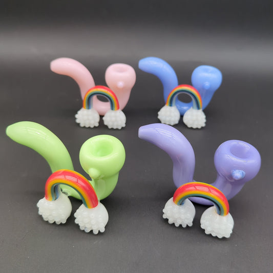 Over The Rainbow Sherlock Pipe-Avernic Smoke Shop