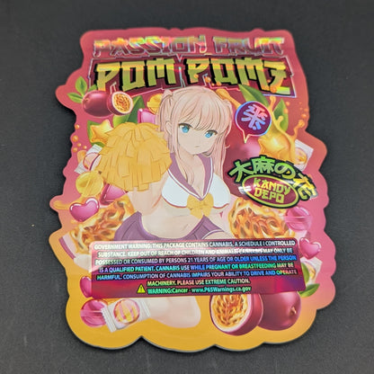 Passion Fruit Pom Poms 3.5g Mylar Bag-Avernic Smoke Shop