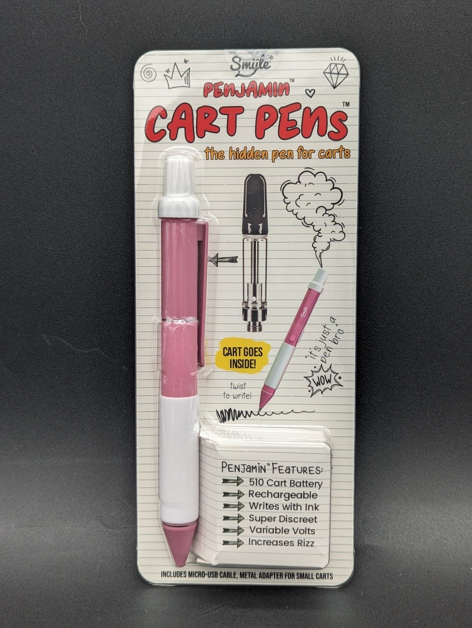 Penjamin Cart Pen by Smyle™ Labs - Meech Madness Smoke Shop