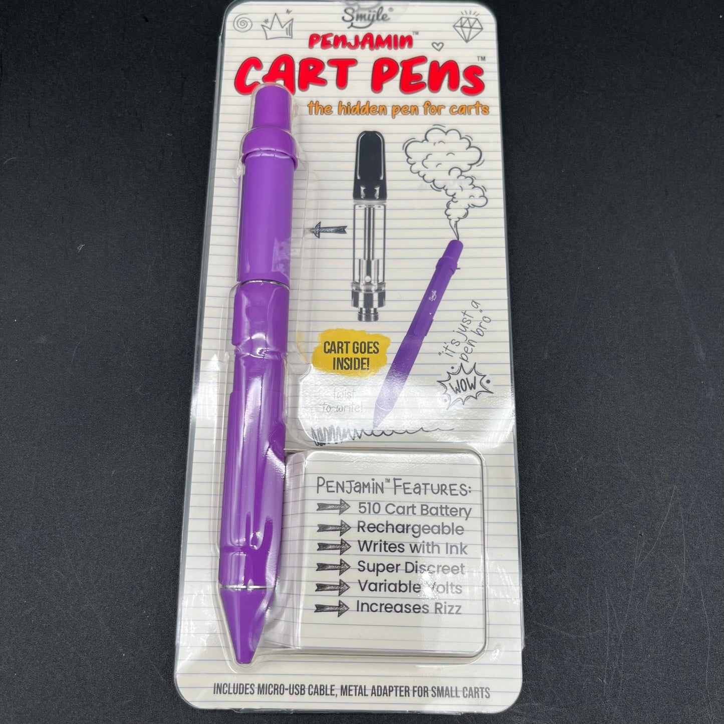 Penjamin Cart Pen by Smyle™ Labs - Meech Madness Smoke Shop