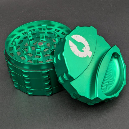 Phoenician Large 4 Piece Grinder with Paper Holder