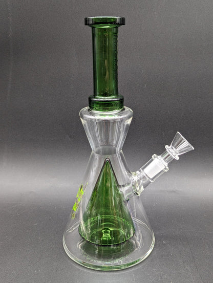 Phoenix 10" Hourglass Showerhead Bong - Meech Madness Smoke Shop