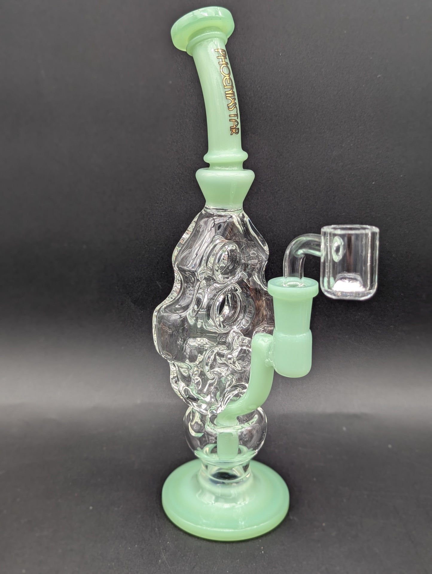 Phoenix 10" Swiss Dab Rig-Avernic Smoke Shop