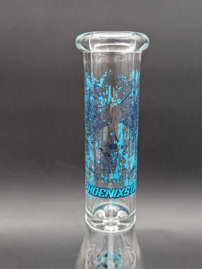 Phoenix 10" Wing Skull Beaker Bong - Meech Madness Smoke Shop
