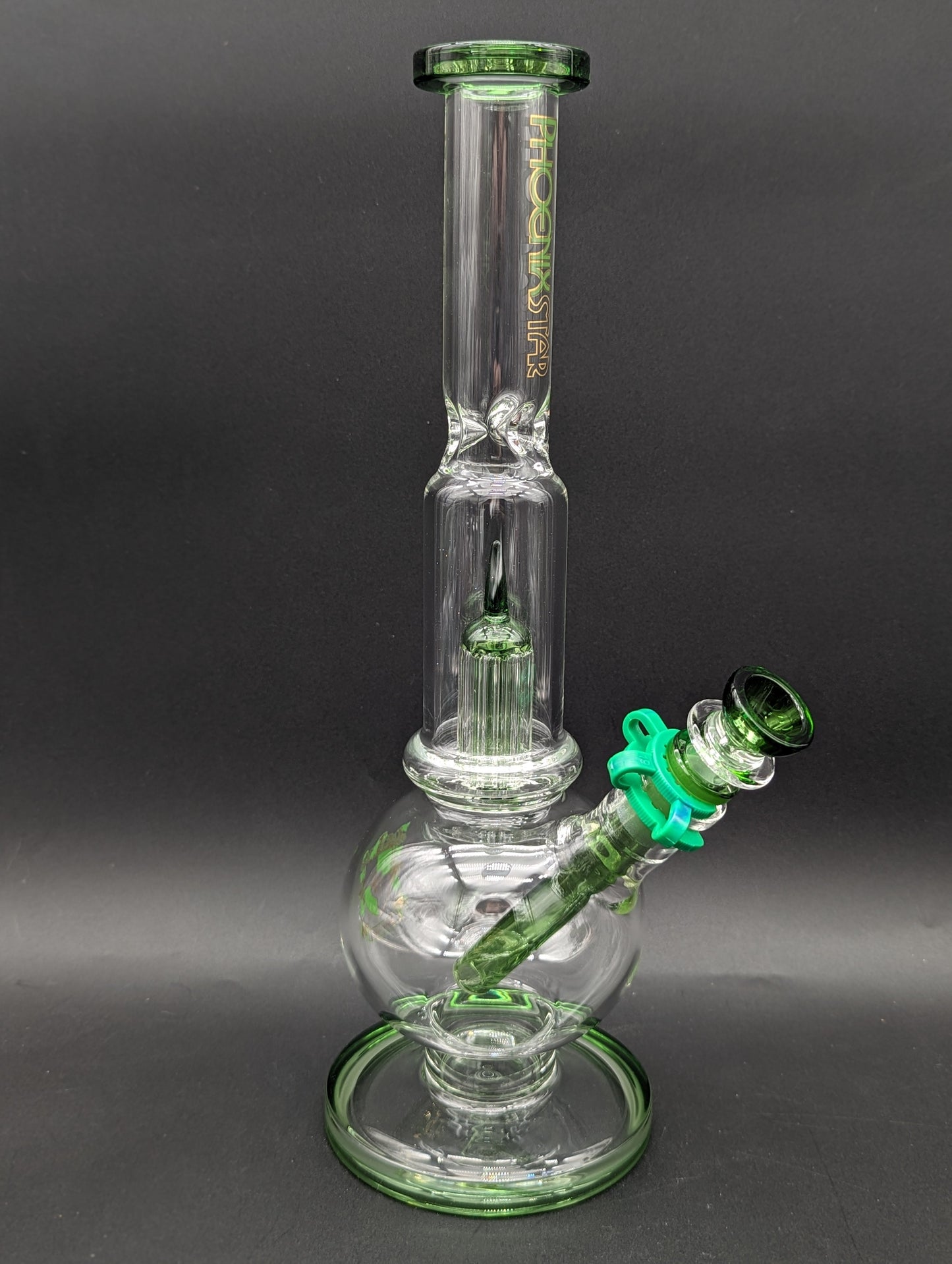 Phoenix 14" Bubble Beaker w/ 8 Arm Tree-Avernic Smoke Shop