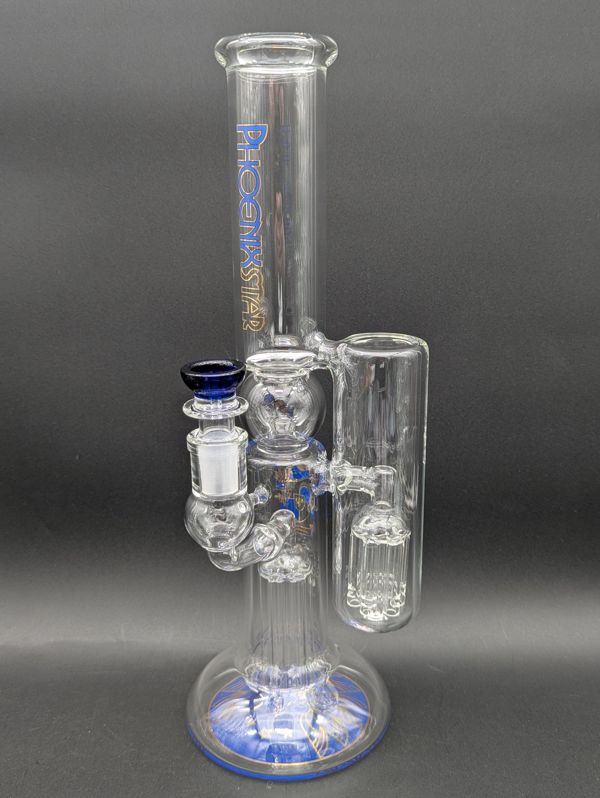 Phoenix 14" Dual Tree Side Perc Bong-Avernic Smoke Shop