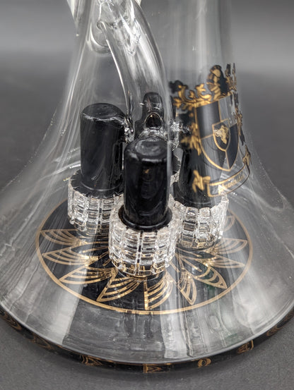 Phoenix 14" Glycerin Quad Matrix Bong-Avernic Smoke Shop
