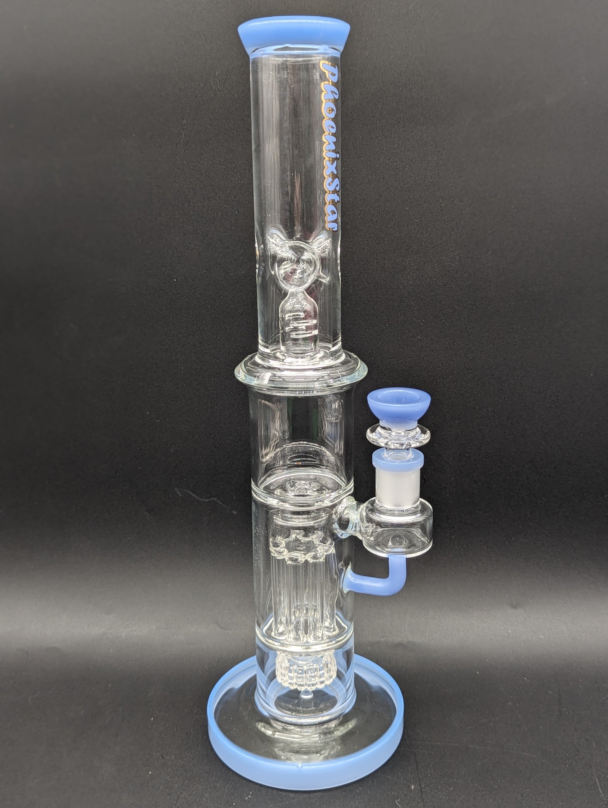 Phoenix 14" Peyote Pillar Straight Tube - Meech Madness Smoke Shop