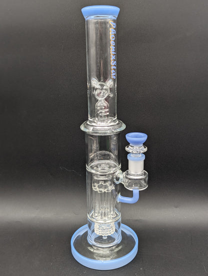 Phoenix 14" Peyote Pillar Straight Tube - Meech Madness Smoke Shop