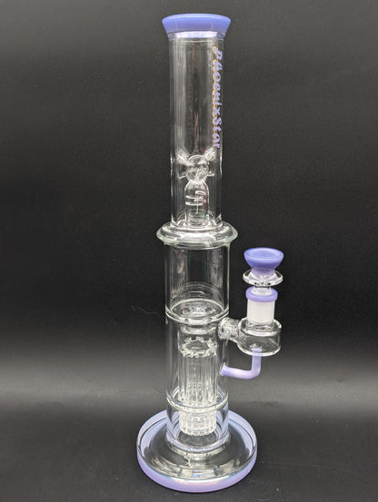 Phoenix 14" Peyote Pillar Straight Tube - Meech Madness Smoke Shop
