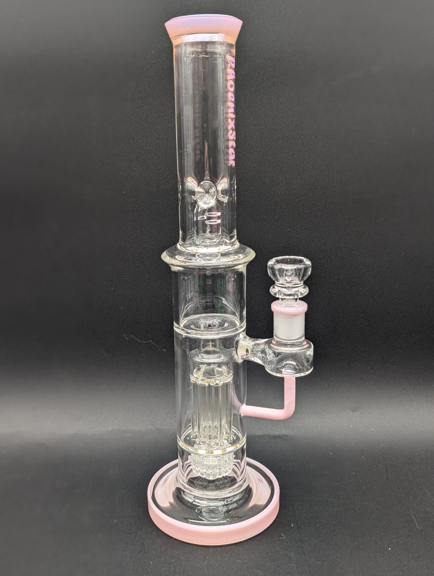 Phoenix 14" Peyote Pillar Straight Tube - Meech Madness Smoke Shop