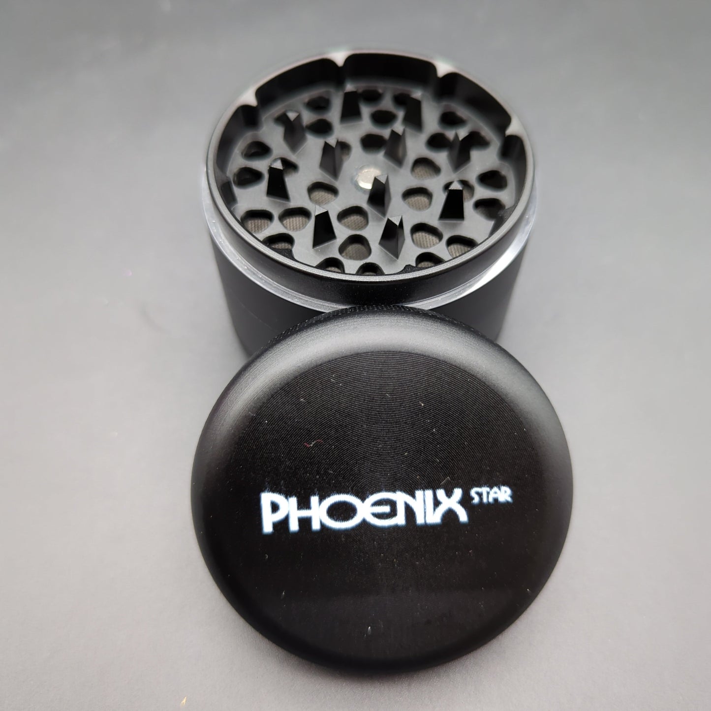 Phoenix 4 Stage Rounded Herb Grinder - Avernic Smoke Shop