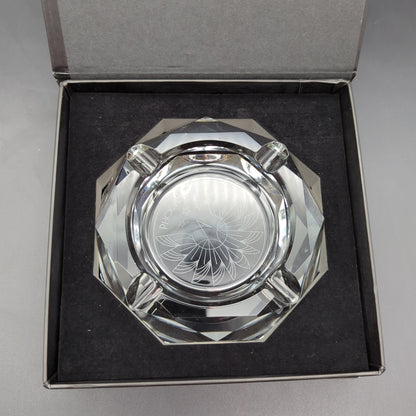 Phoenix 4" Thick Crystal Ashtray - Avernic Smoke Shop