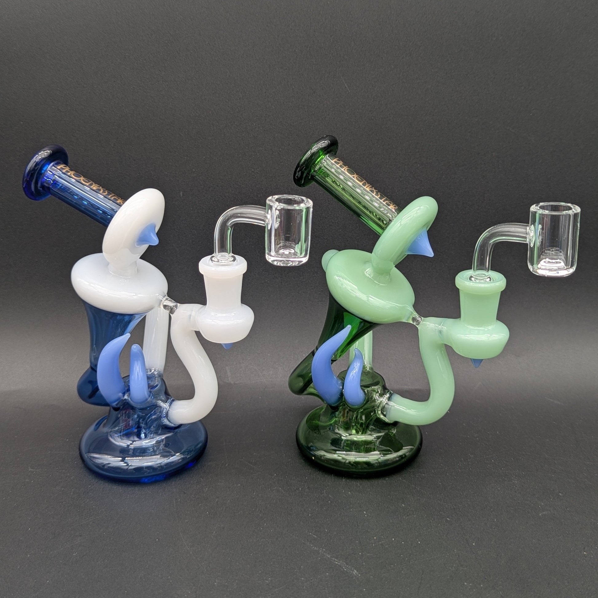 Phoenix 6" Microscope Recycler Dab Rig-Avernic Smoke Shop