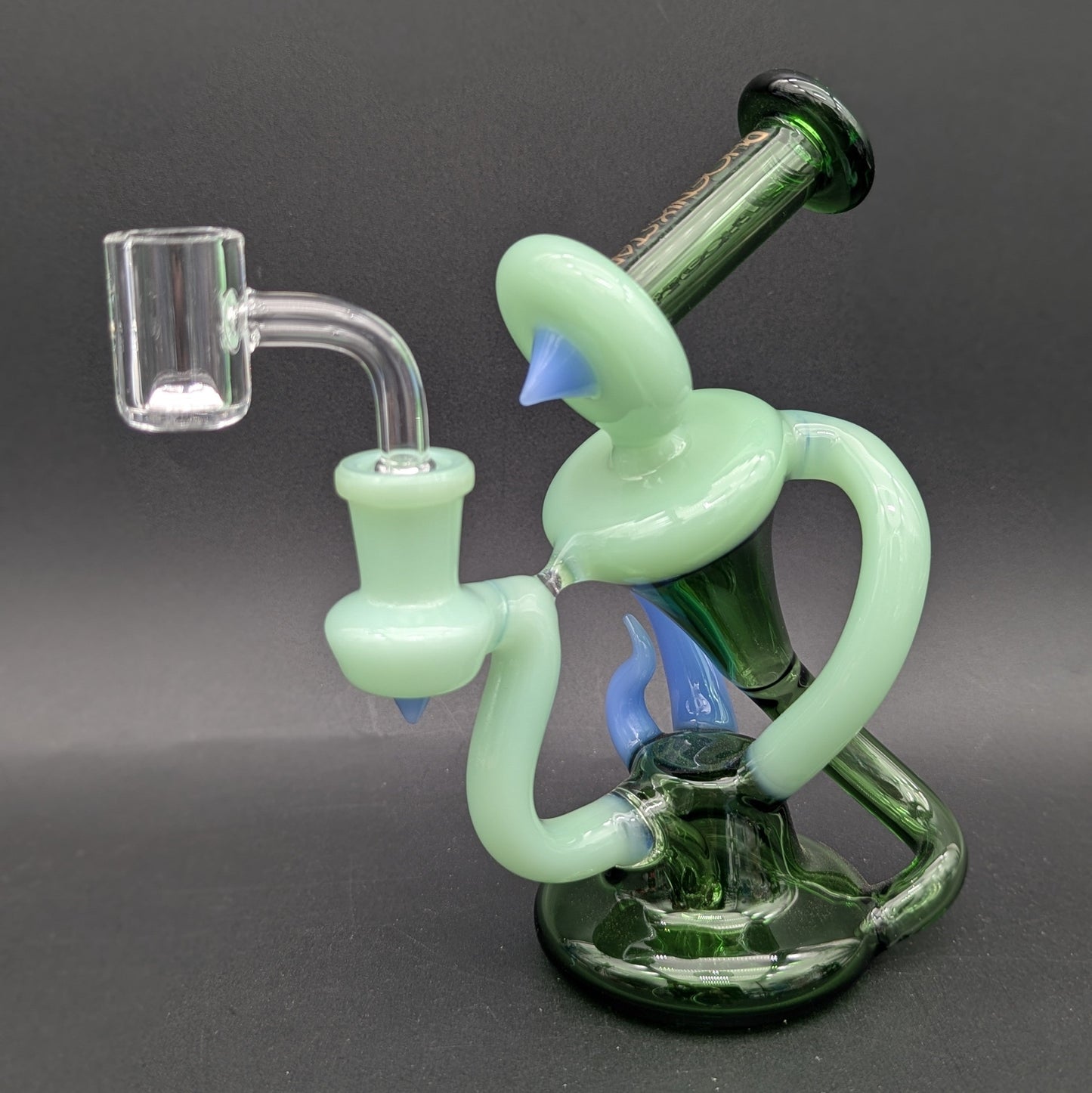 Phoenix 6" Microscope Recycler Dab Rig-Avernic Smoke Shop