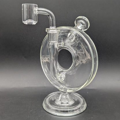 Phoenix 6.5" Clear Donut Dab RIg-Avernic Smoke Shop