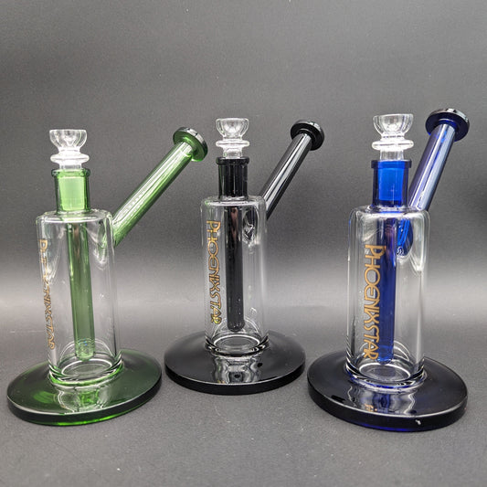 Phoenix 7" Upright Standing Bubbler-Avernic Smoke Shop