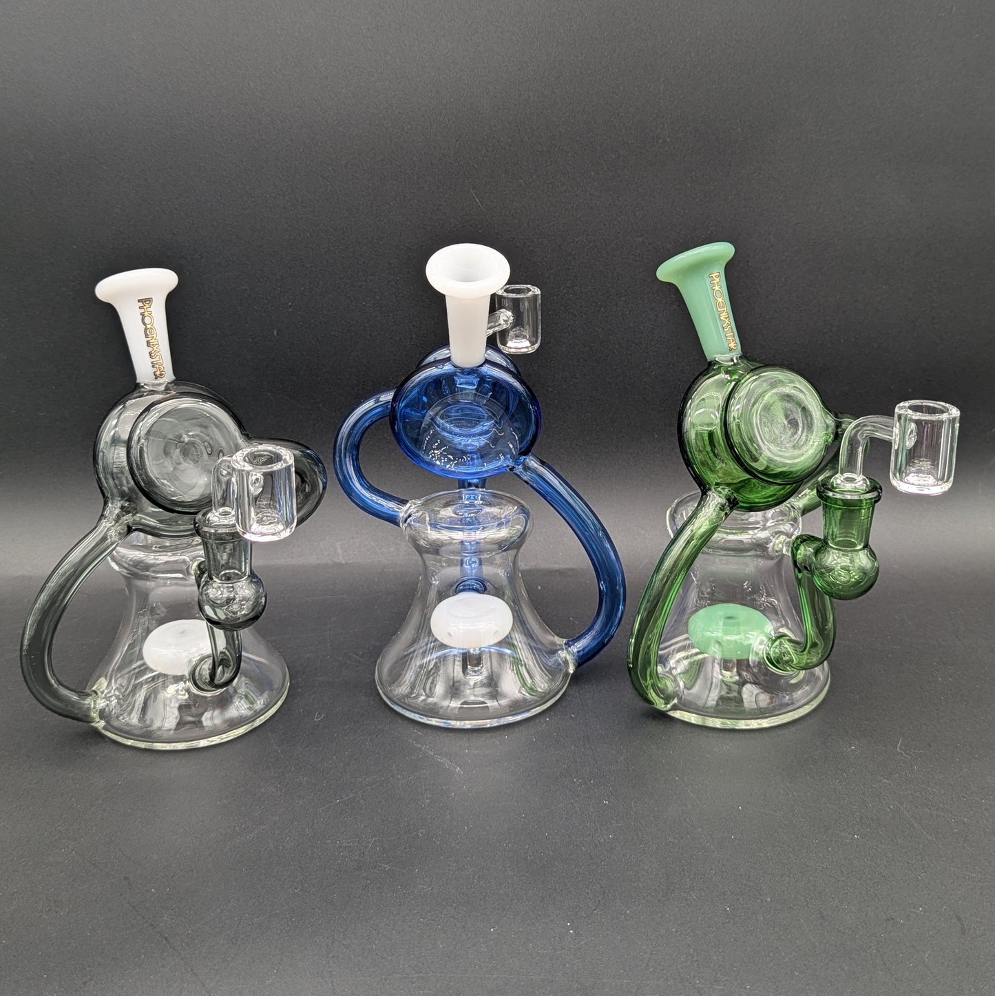 Phoenix 7.5" Hypnotic Recycler Dab Rig-Avernic Smoke Shop
