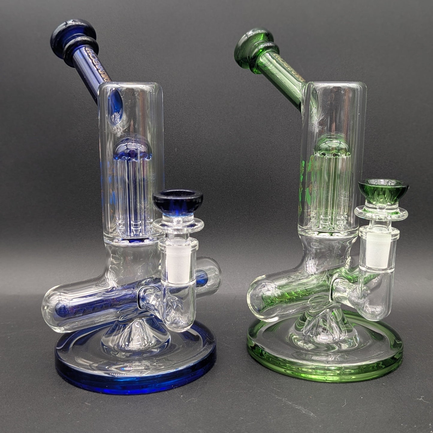 Phoenix 8" Inline to Tree Bent Neck Bong-Avernic Smoke Shop