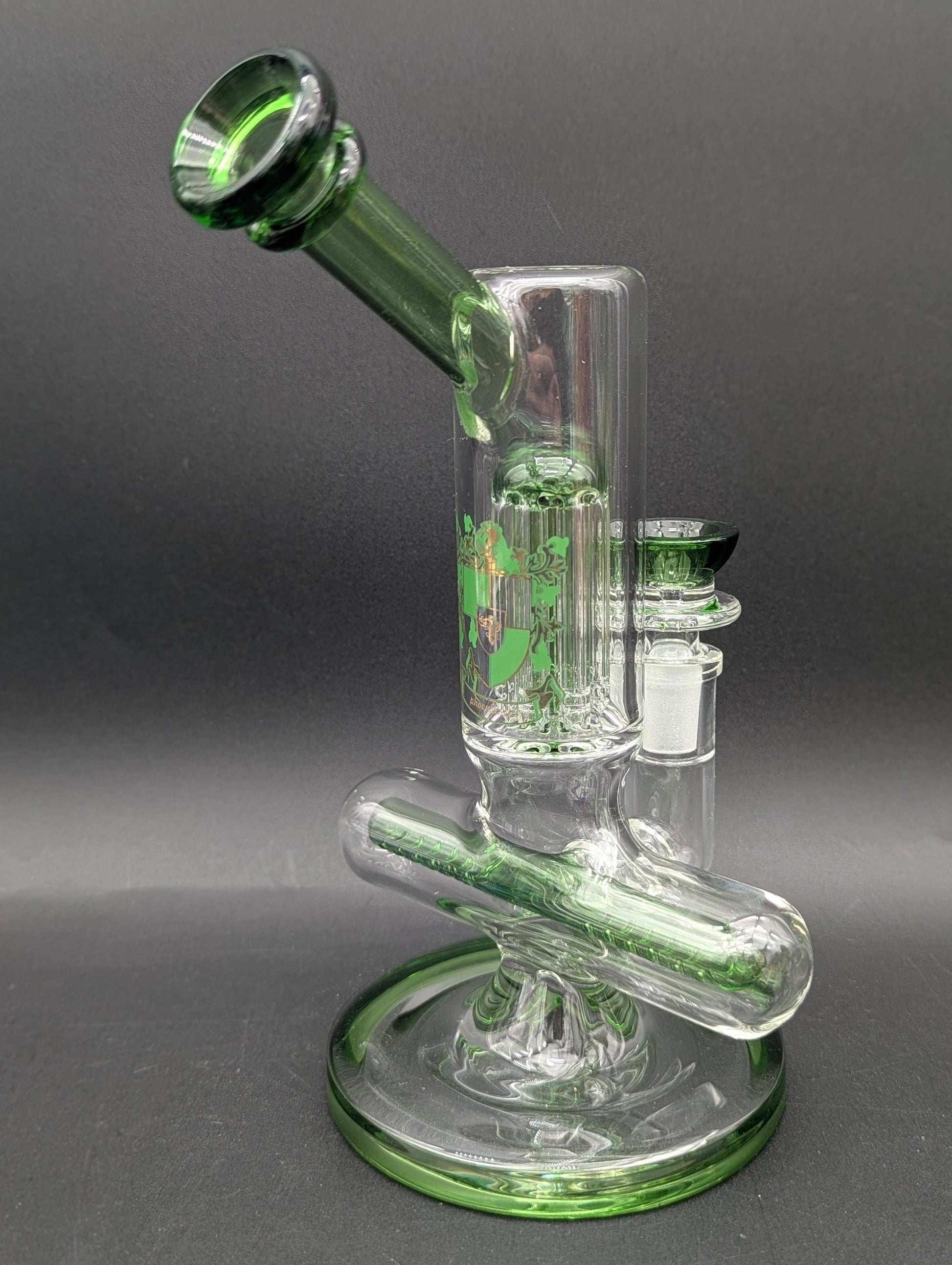 Phoenix 8" Inline to Tree Bent Neck Bong-Avernic Smoke Shop