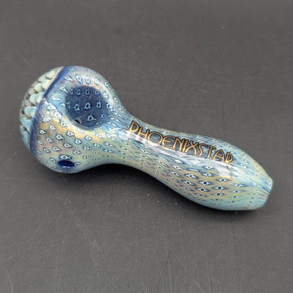 Phoenix Bubble Matrix Pipe W/ Polka Dot Cap-Avernic Smoke Shop
