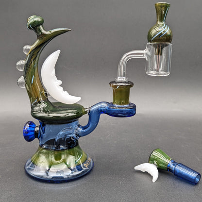 Phoenix Crescent Moon Water Pipe Set-Avernic Smoke Shop