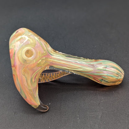 Phoenix Dual Horned Fumed Hand Pipe