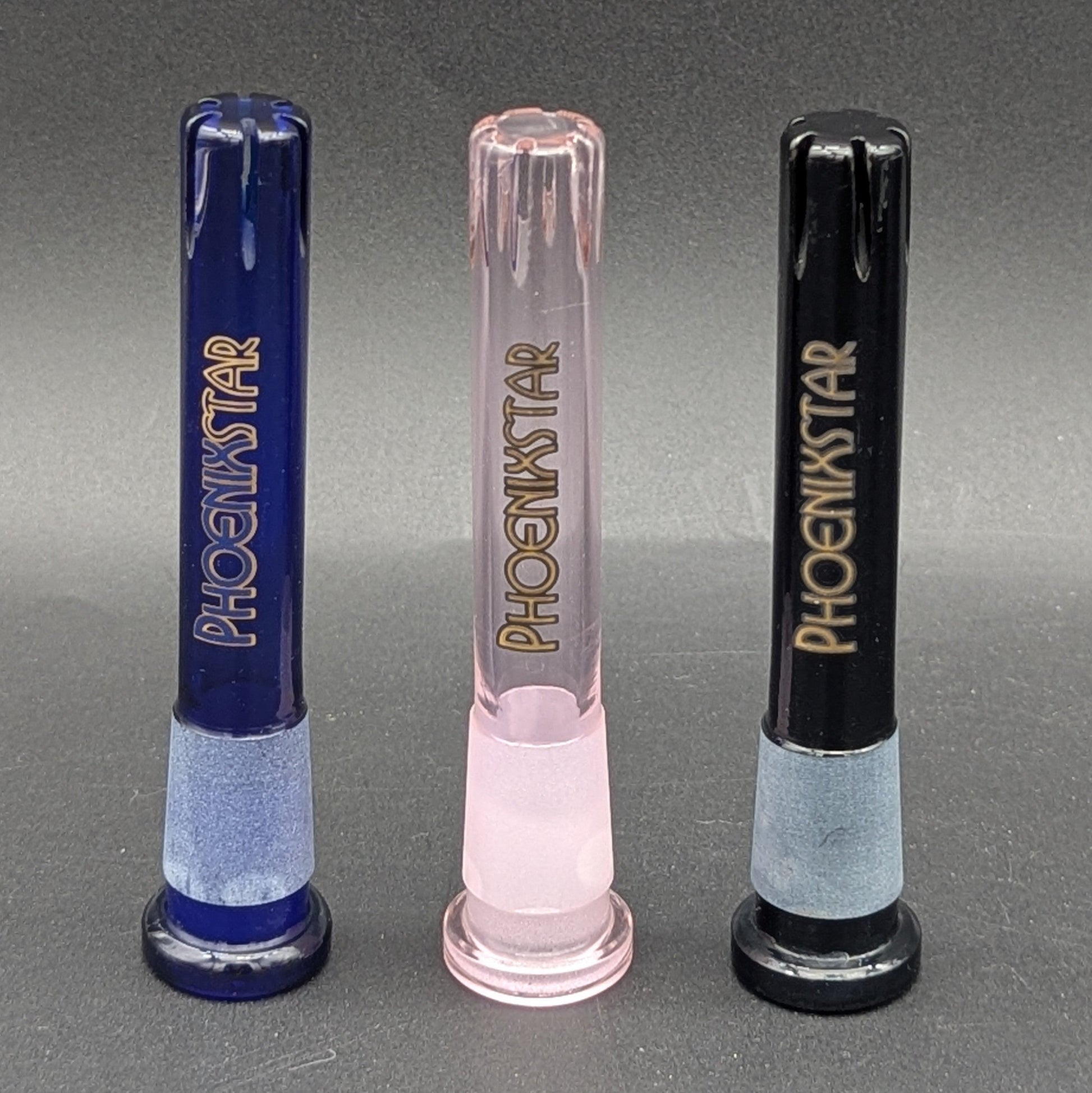 Phoenix Full Color Slitted Diffused Downstem-Avernic Smoke Shop