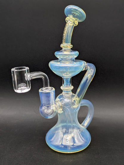 Phoenix Fumed 8" Klein Recycler Dab Rig-Avernic Smoke Shop