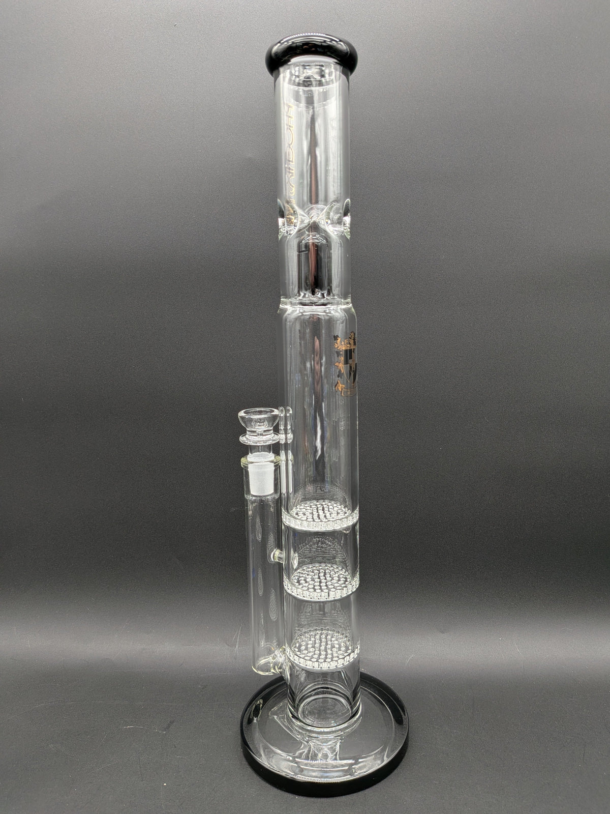 Phoenix Glass 17.5" Triple Honeycomb Straight Tube