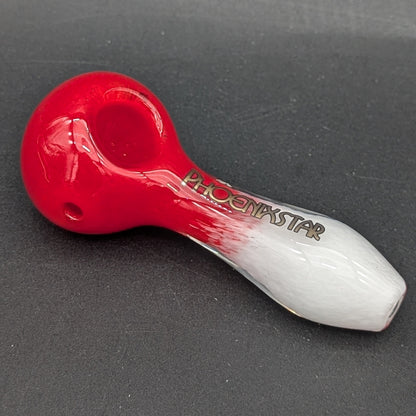 Phoenix Glass 4" Dual Color Pipe-Avernic Smoke Shop