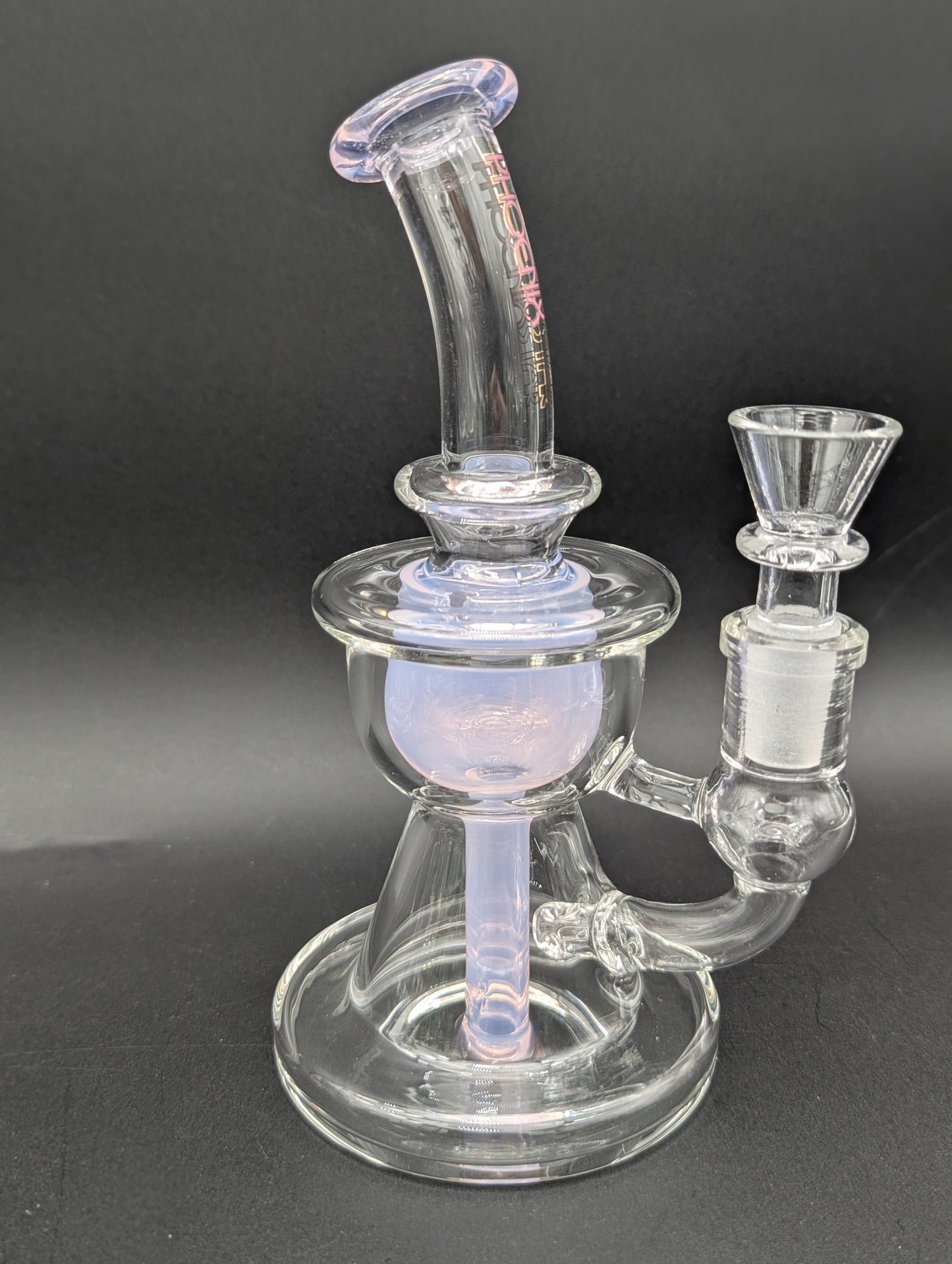Phoenix Glass 7" Multi Hole Incycler Bong-Avernic Smoke Shop