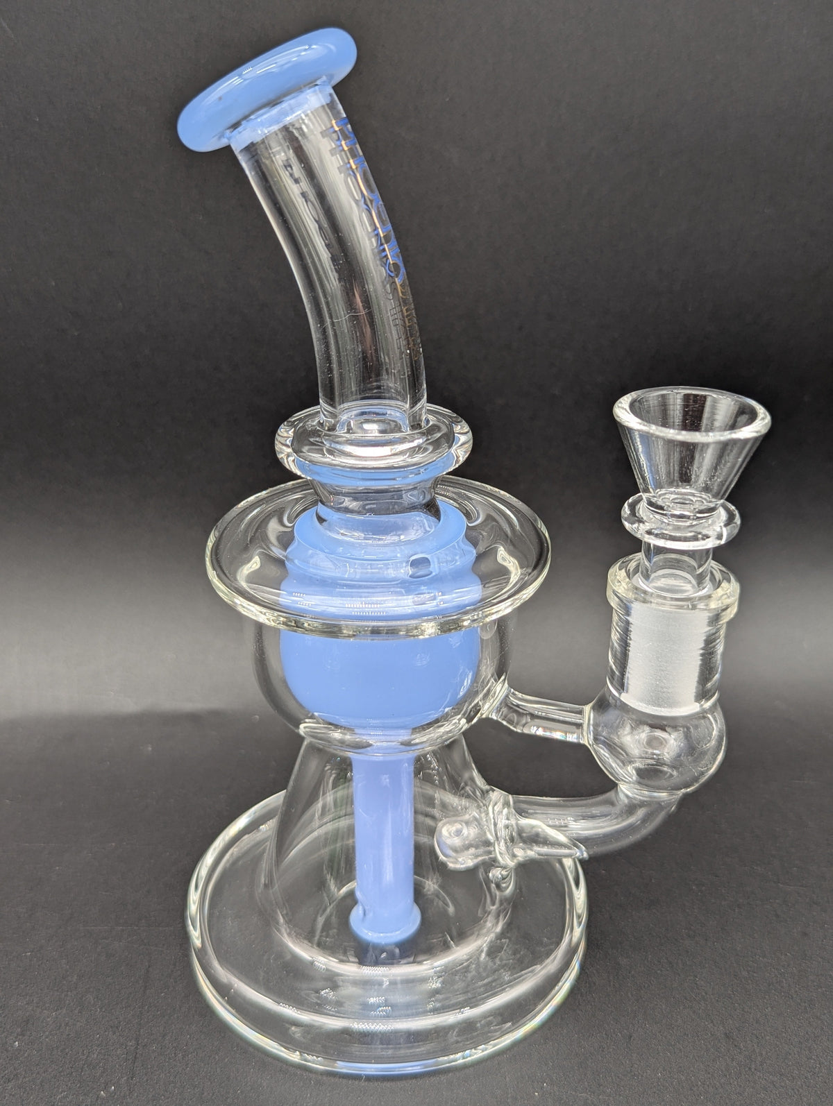 Phoenix Glass 7" Multi Hole Incycler Bong-Avernic Smoke Shop