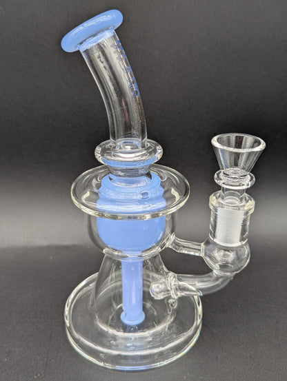 Phoenix Glass 7" Multi Hole Incycler Bong-Avernic Smoke Shop