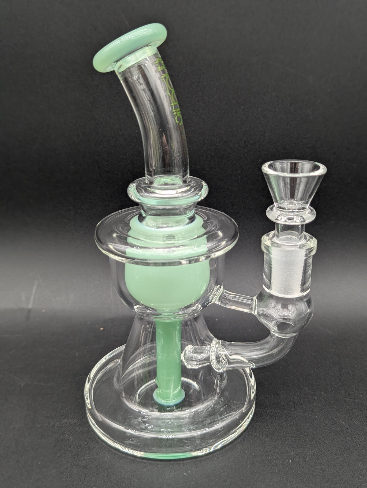 Phoenix Glass 7" Multi Hole Incycler Bong-Avernic Smoke Shop