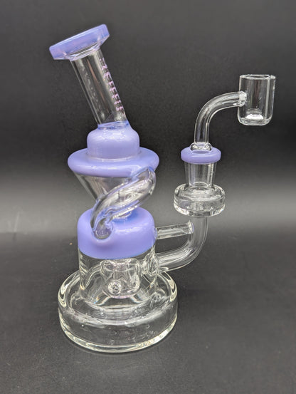 Phoenix Glass 7" Recycler Dab Rig-Avernic Smoke Shop