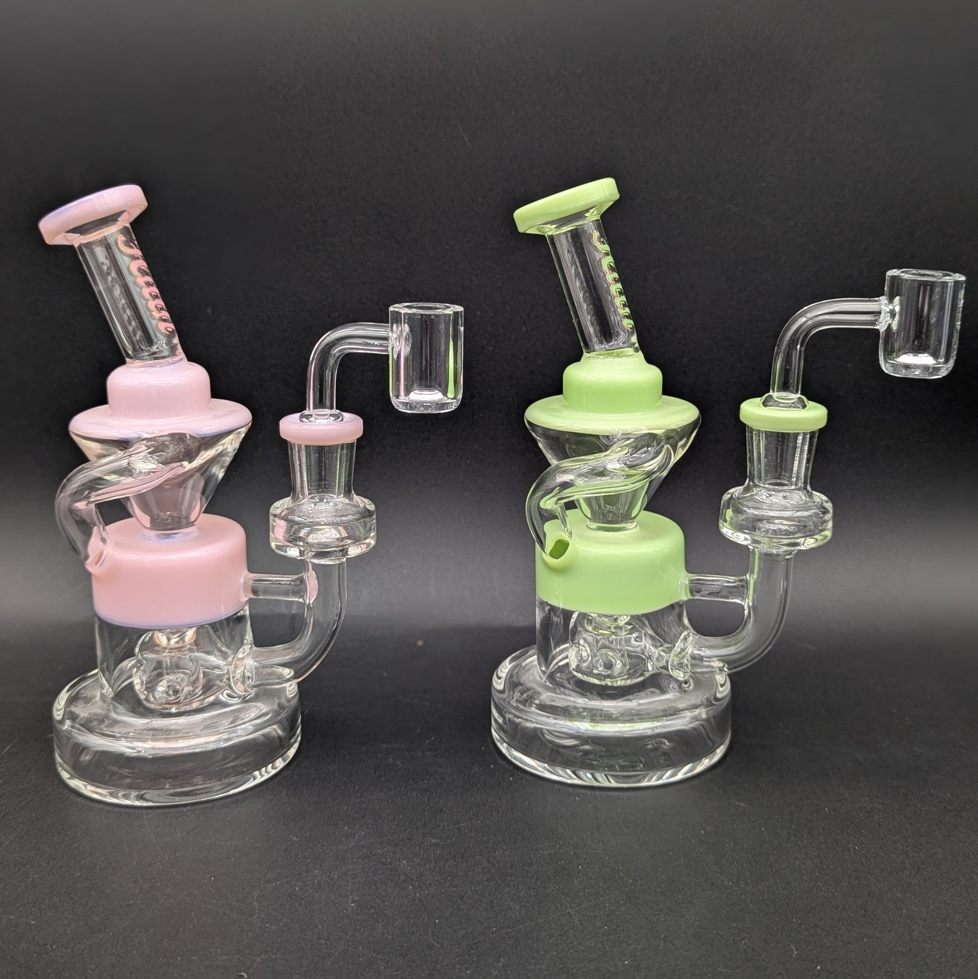 Phoenix Glass 7" Recycler Dab Rig-Avernic Smoke Shop