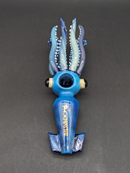 Phoenix Glass 7" Squid Novelty Pipe