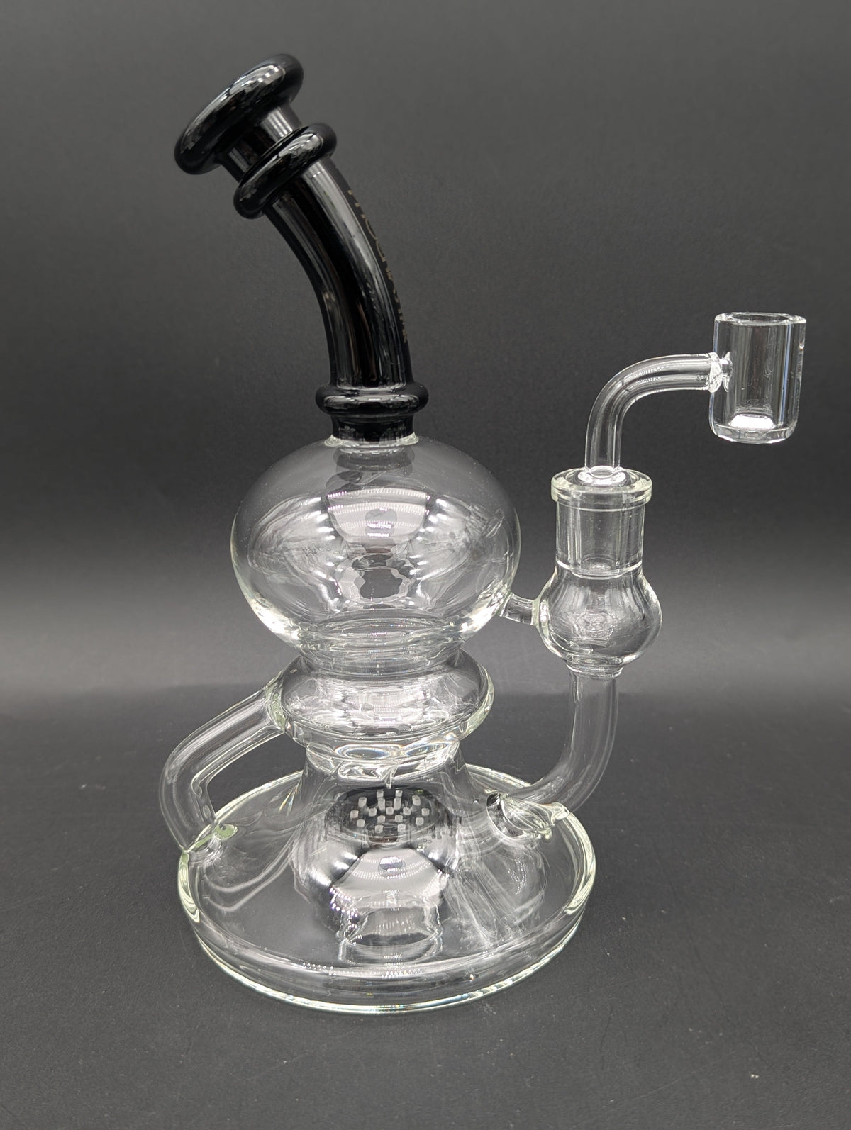 Phoenix Glass Jet Perc Recycler Rig-Avernic Smoke Shop