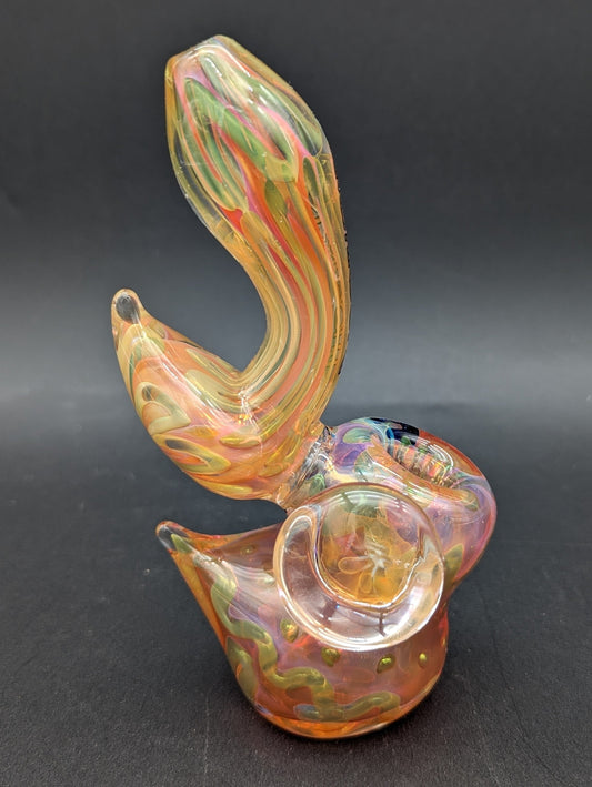Phoenix Gold Fumed 5.5" Standing Bubbler-Avernic Smoke Shop