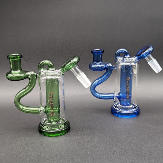Phoenix Inline Incycler Ash Catcher 14mm 45 Degrees - Meech Madness Smoke Shop