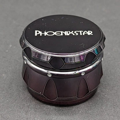 Phoenix Mini 50mm Chrome Herb Grinder-Avernic Smoke Shop