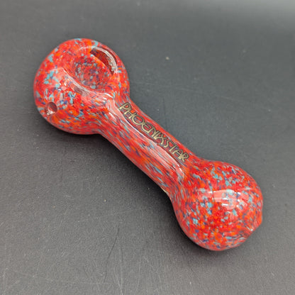 Phoenix Multi Fritted Spoon Pipe-Avernic Smoke Shop