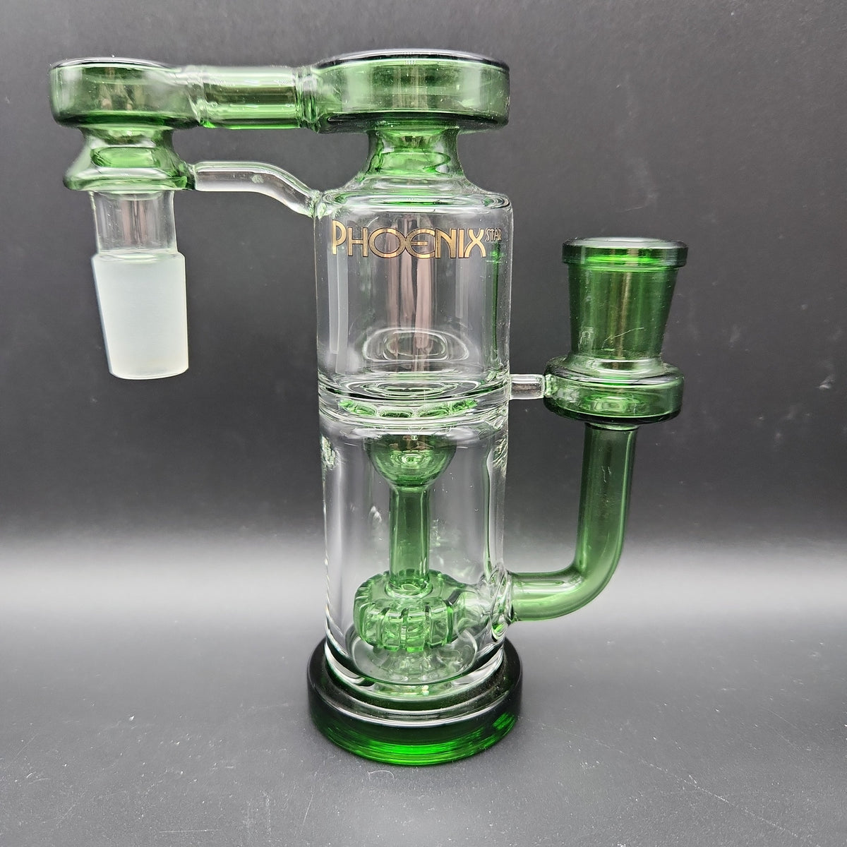 Phoenix Recycler Ash Catcher 18mm 90 Degrees-Meech Madness Smoke Shop