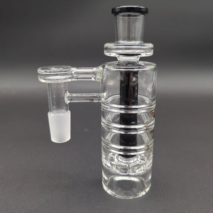 Phoenix Ribbed Ash Catcher with Perc 18mm 90° - Meech Madness Smoke Shop