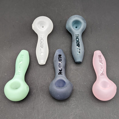 Phoenix Sandblasted 4" Spoon Pipe-Avernic Smoke Shop