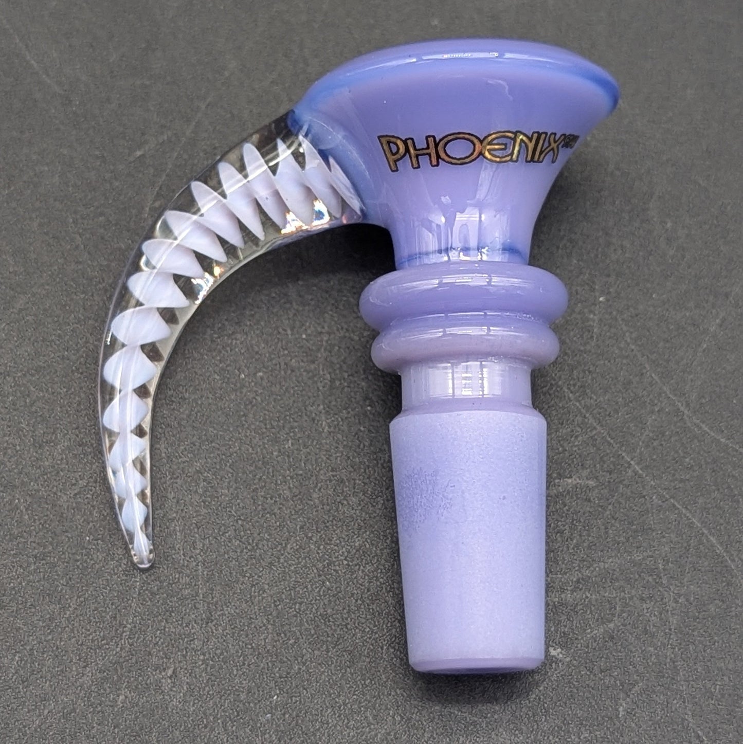 Phoenix Solid Color 14mm Bowl w/ Claw Handle-Avernic Smoke Shop