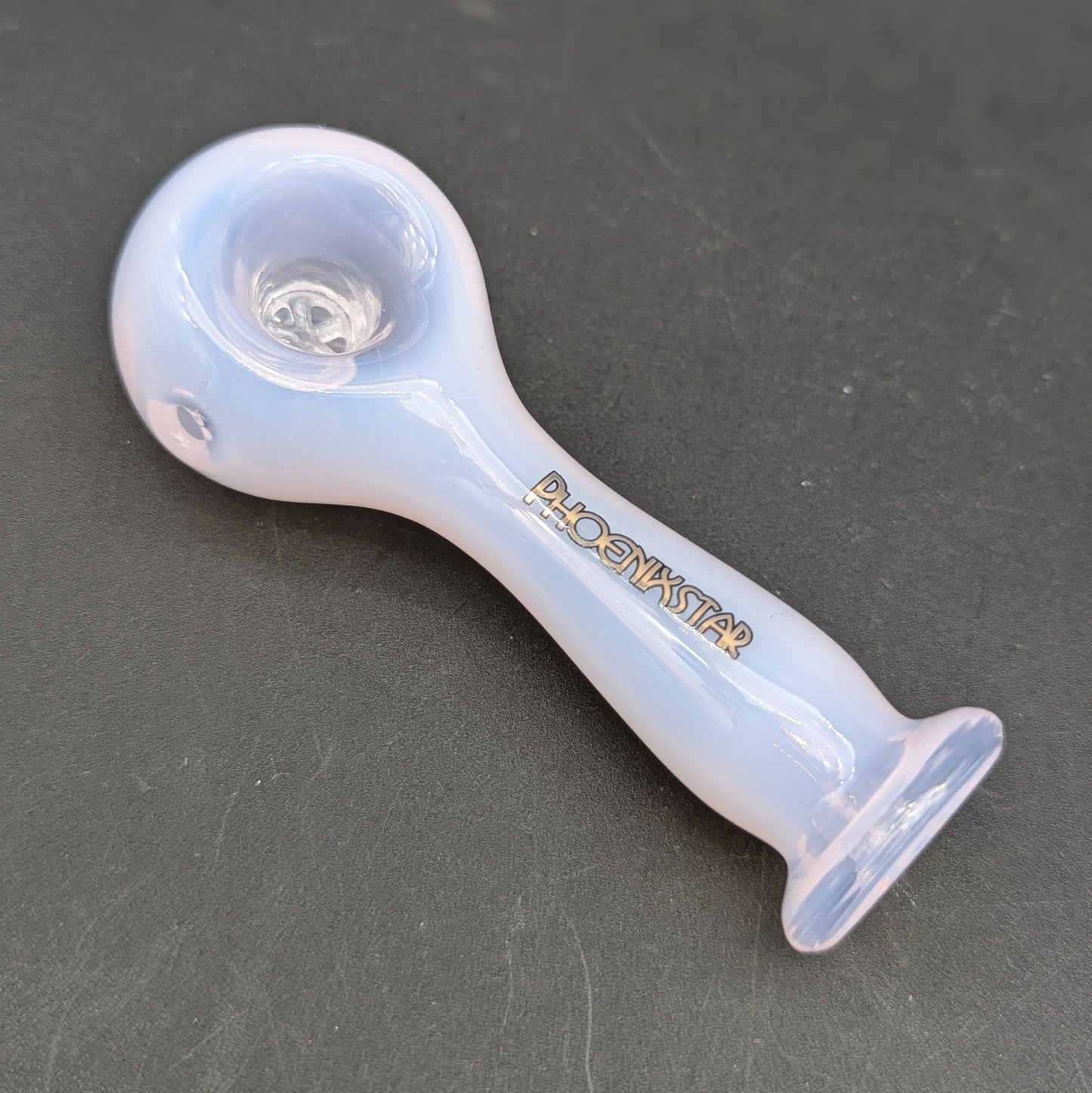 Phoenix Solid Color Screen Pipe w/ Flat Mouth-Avernic Smoke Shop