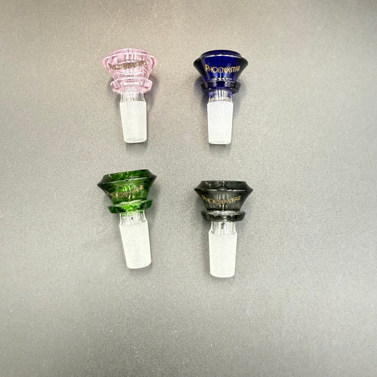 Phoenix Star 14mm Colored Bowl Slides - Meech Madness Smoke Shop