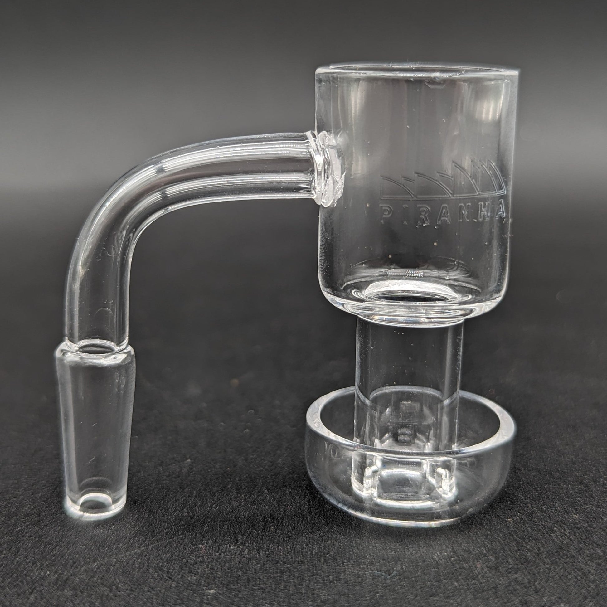 Piranha Terp Vacuum Quartz Banger | 10mm M | 90 Degree - Meech Madness Smoke Shop